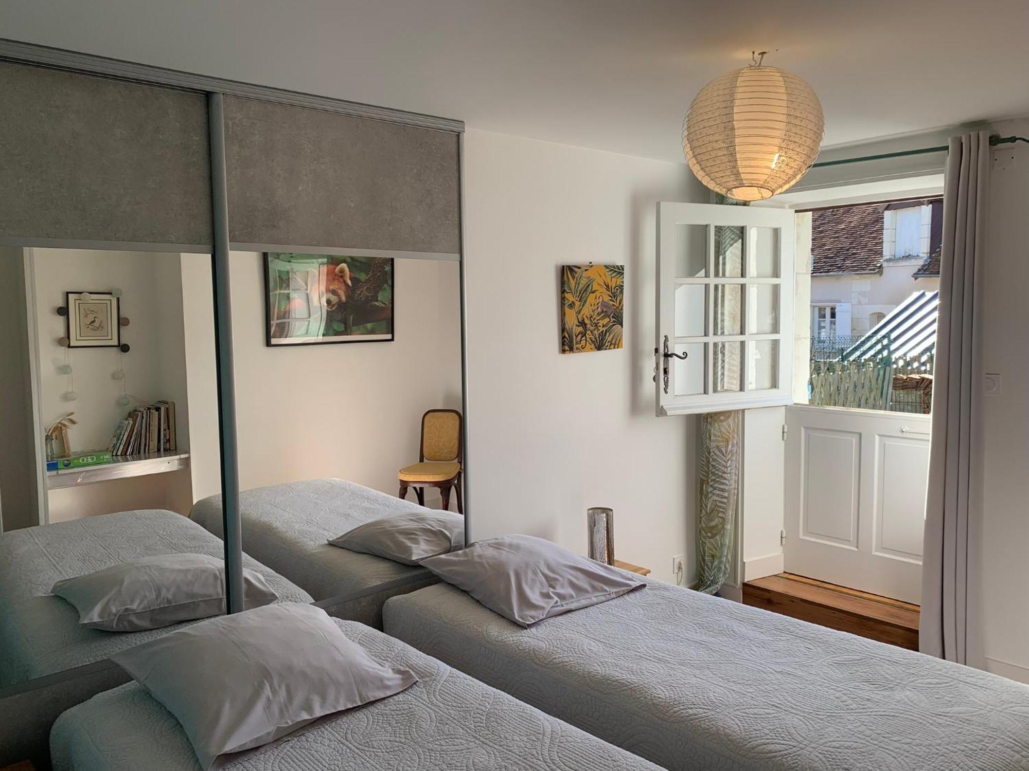 Le Moulin Bleu Bed and Breakfast Seigy Buitenkant foto