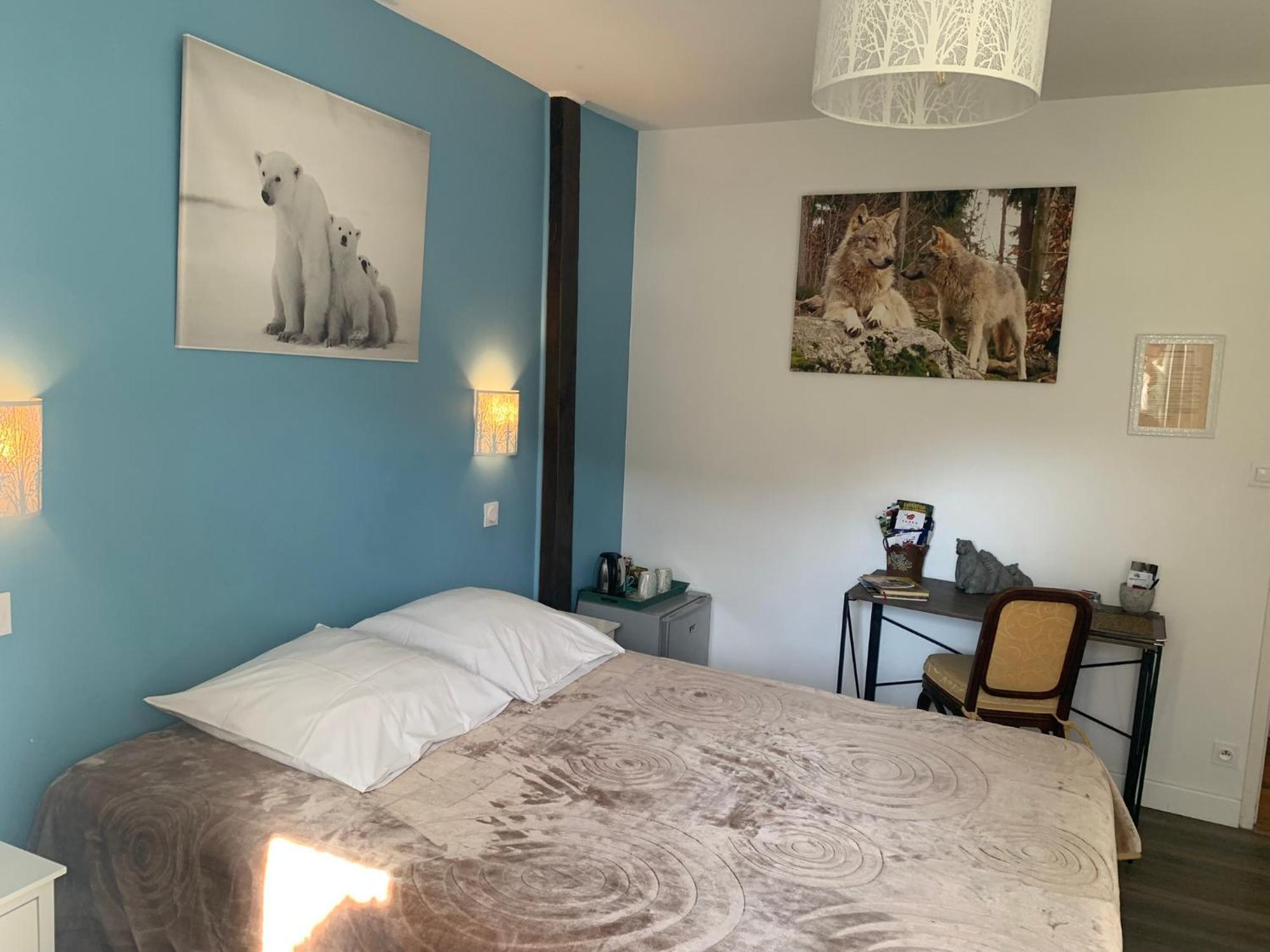 Le Moulin Bleu Bed and Breakfast Seigy Buitenkant foto
